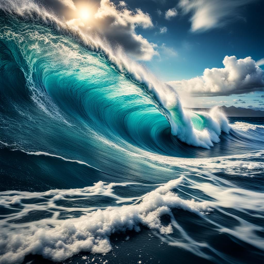 Those Are Surfing Waves  by @Shawn Michael Duffy