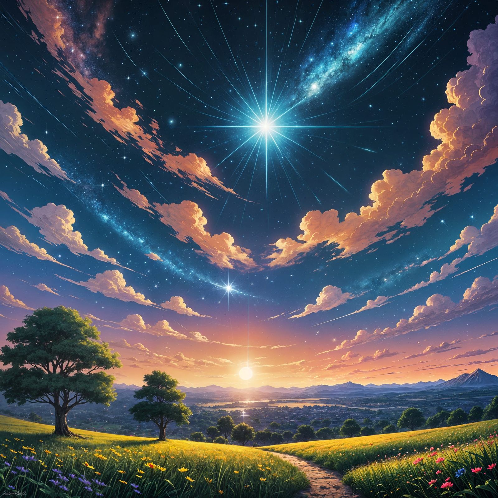 The mystical Sunrise Comet 2 (different style)