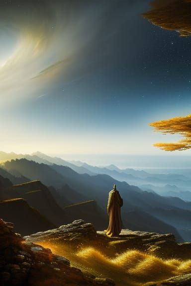 Wanderer above the cosmic