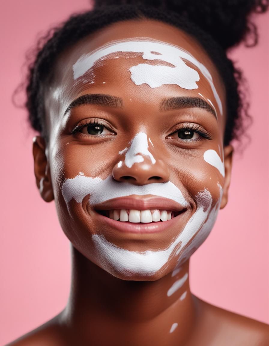 woman with vitiligo