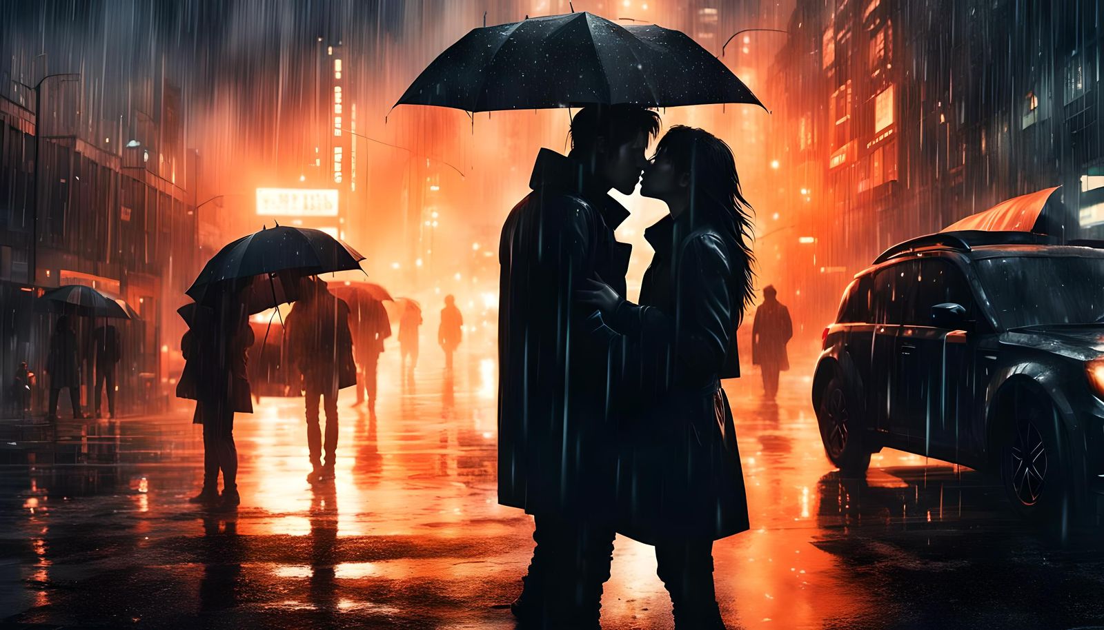 Rain in Utopia  by @GunslingerT