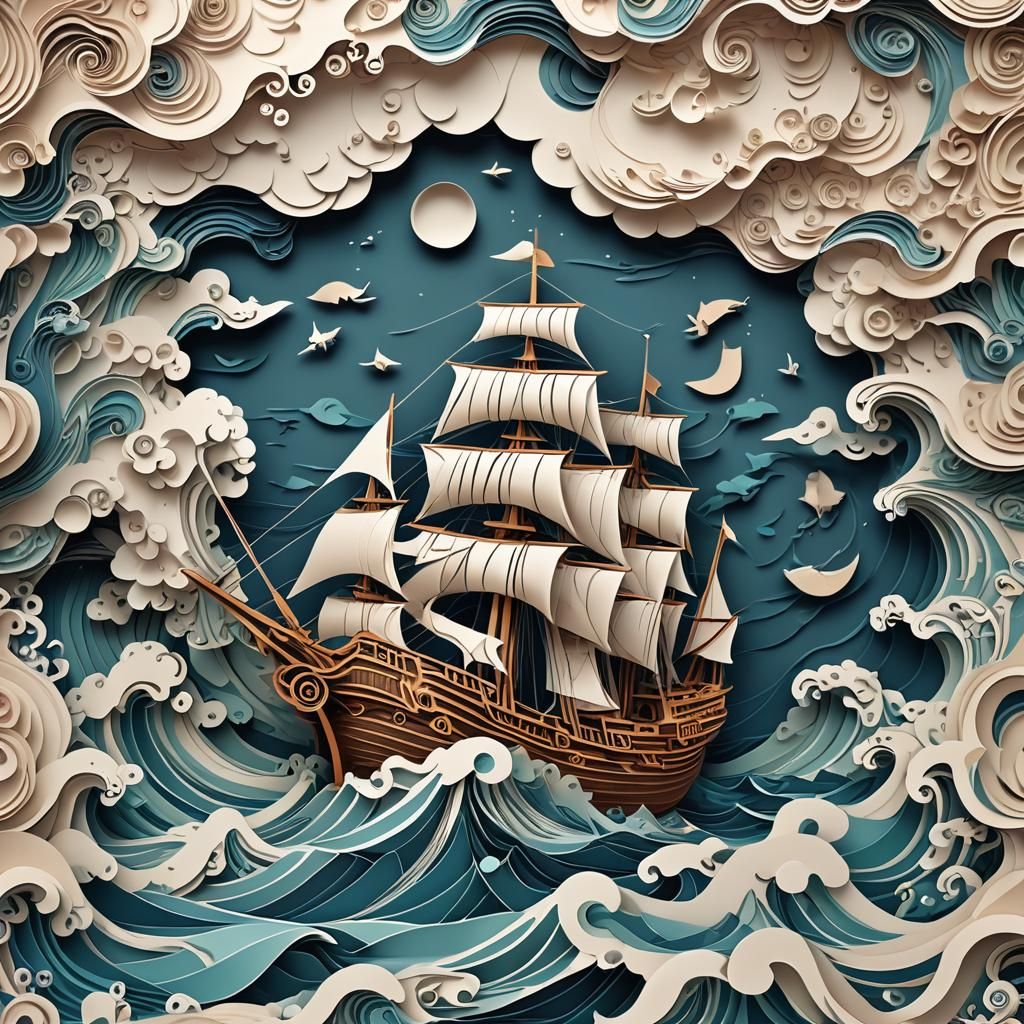 Swallowed by the ocean