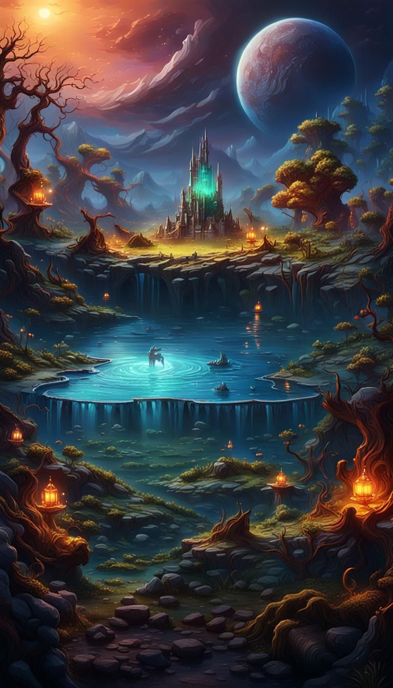 A ruined shrine