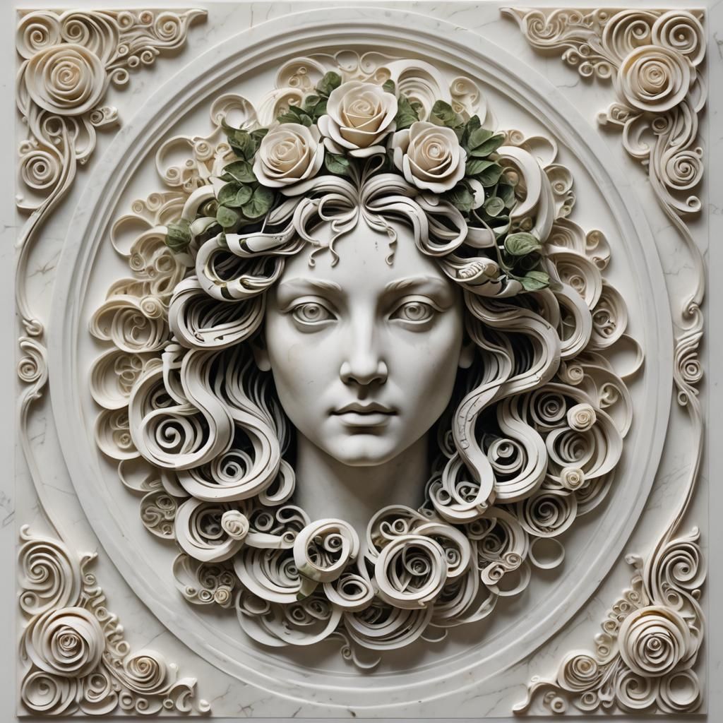 Medusa inspiration Da Vinci - AI Generated Artwork - NightCafe Creator