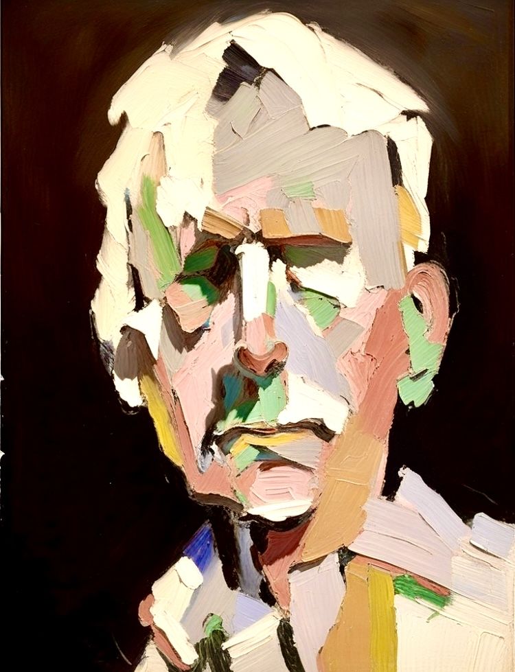 Portrait in the style of Auerbach