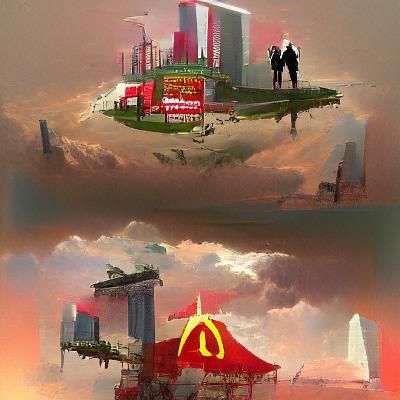 Capitalist realism concept art
