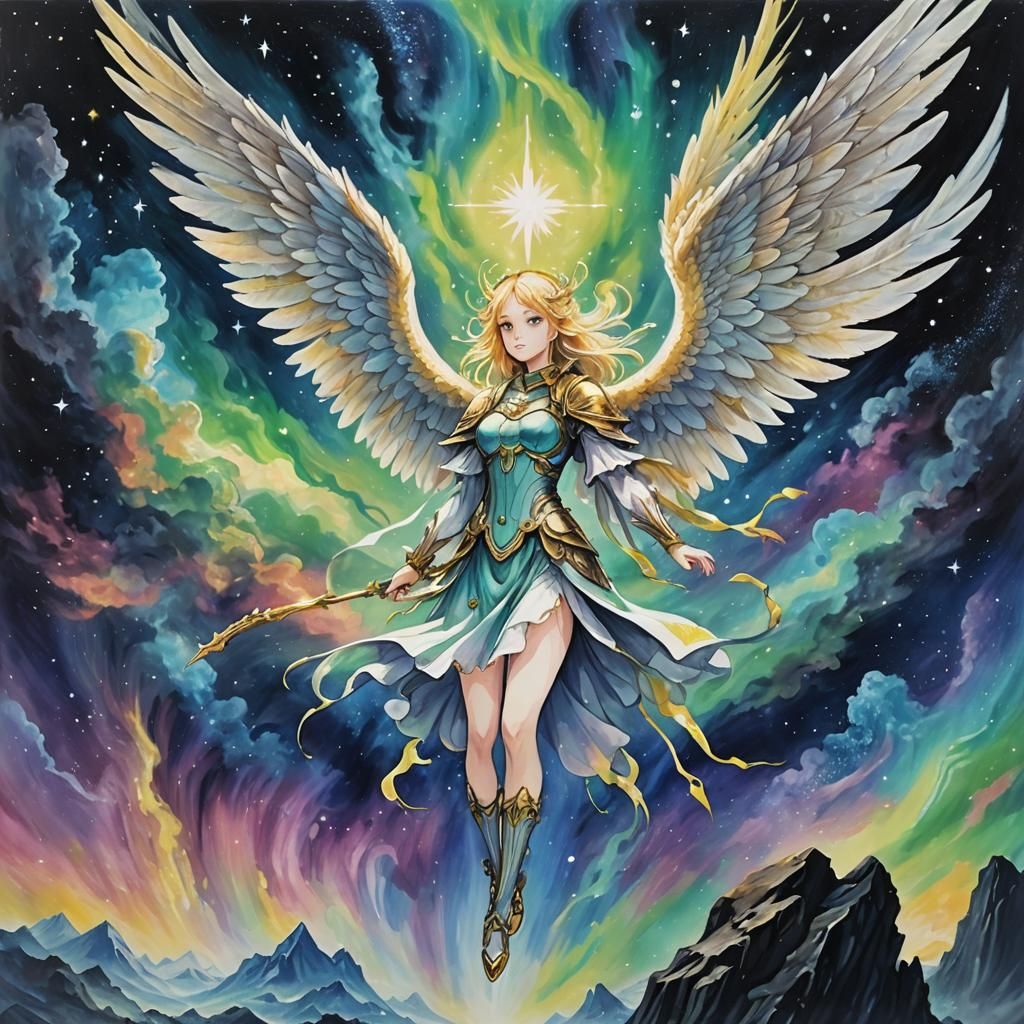 Astral angel above abyss 2