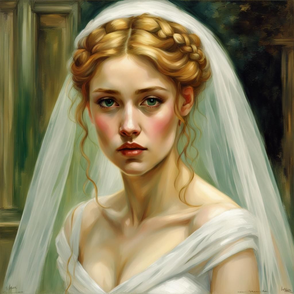 stunning bride