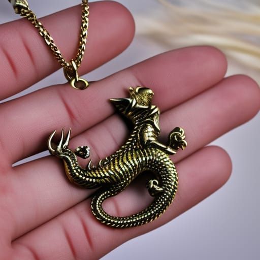 Dragon jewelry and cat jewelry