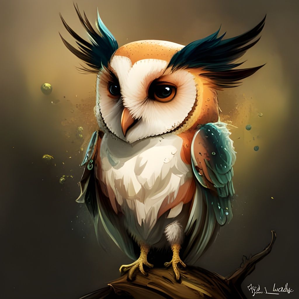 Owl - AI Generated Artwork - NightCafe Creator