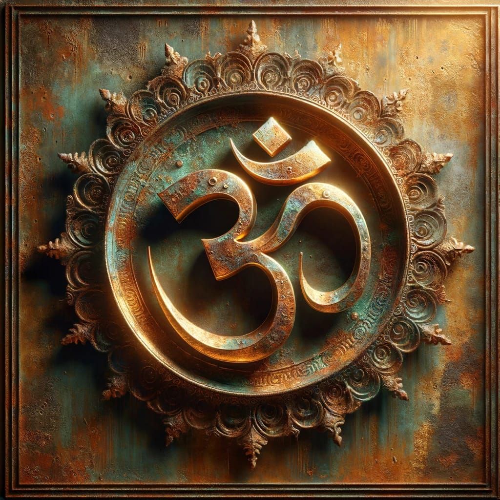 Om - Aum - AI Generated Artwork - NightCafe Creator