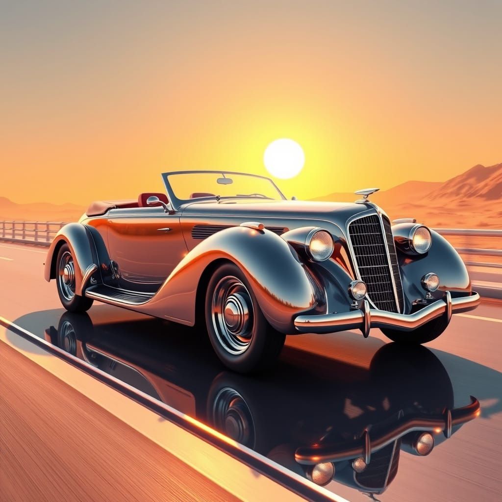 1938 Delahaye 165 Chrome Grand Cabriolet   by @Warlock11