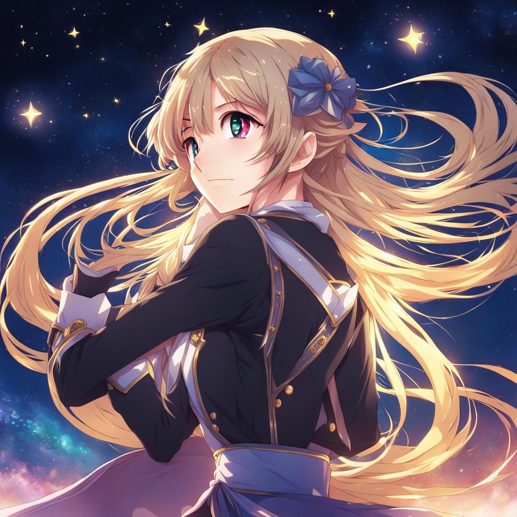 Dreamy Anime Key Visual Illustration