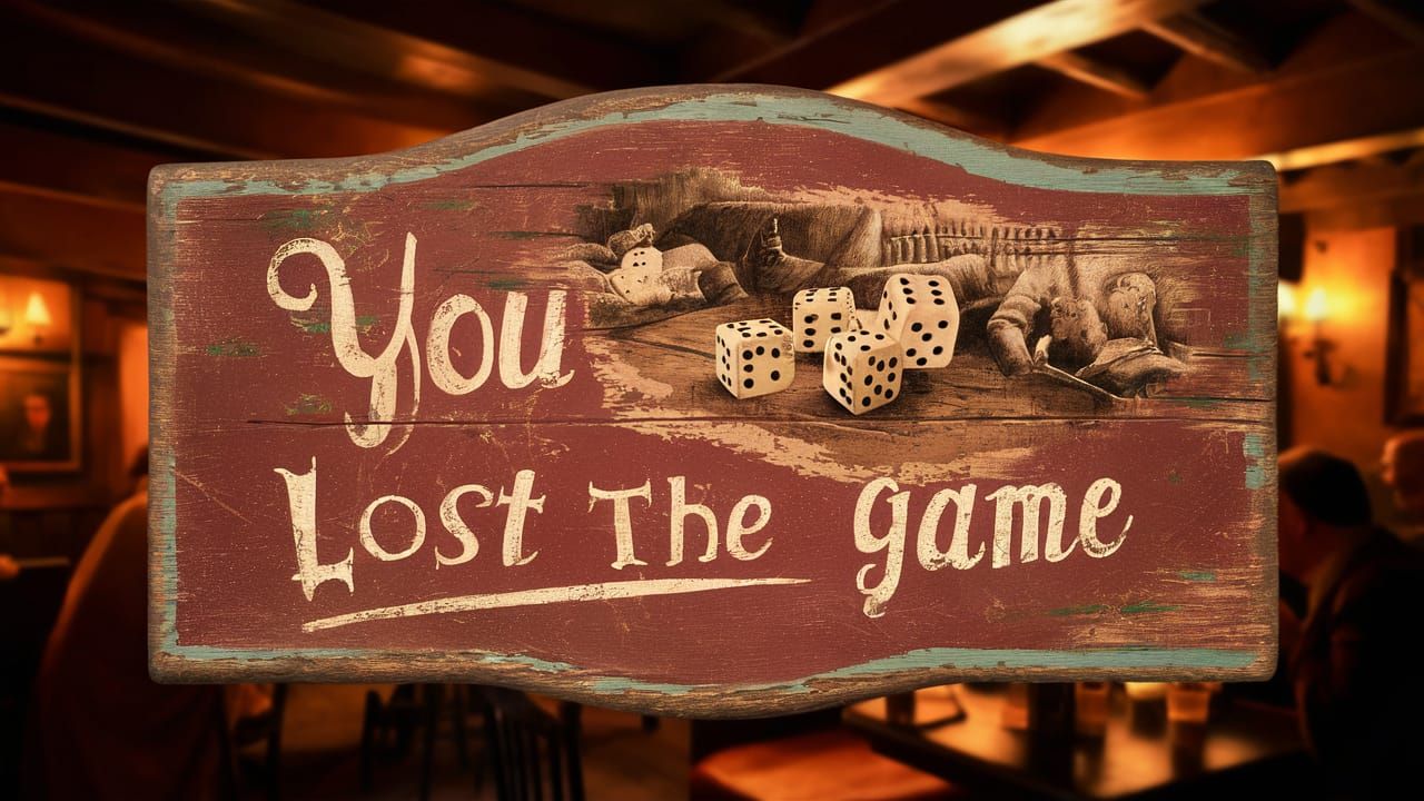 You lost the game