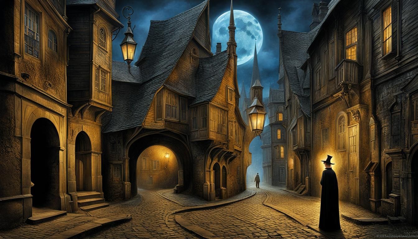 Strange City Night