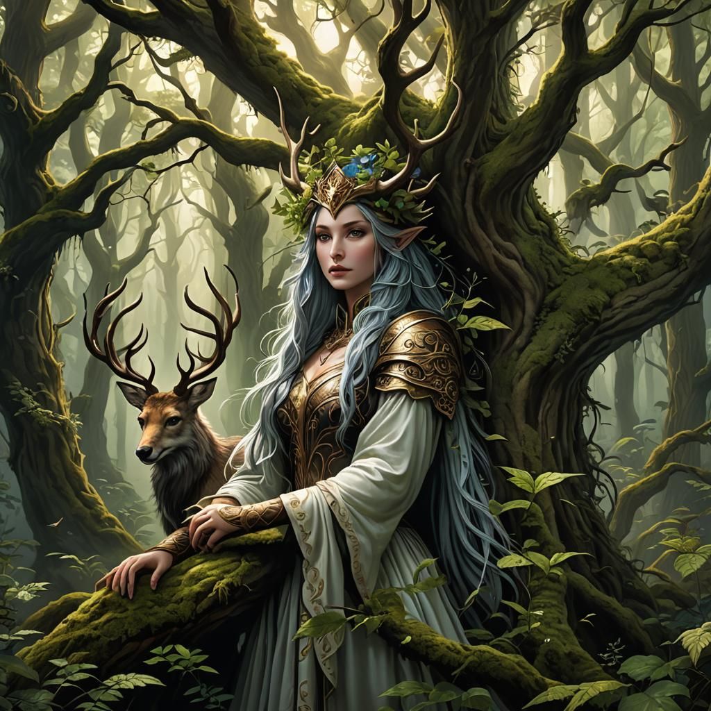 Mythical Queen - Ai Generated Artwork - Nightcafe Creator