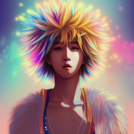 wild pretty hair