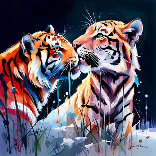 Snow Tigers