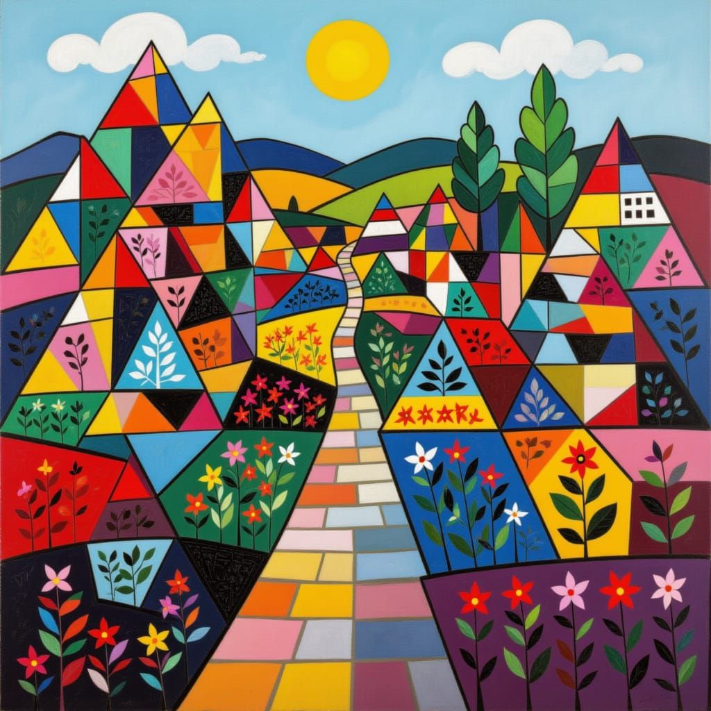 <lora:TRIANGLE GARDENS:1.0> 