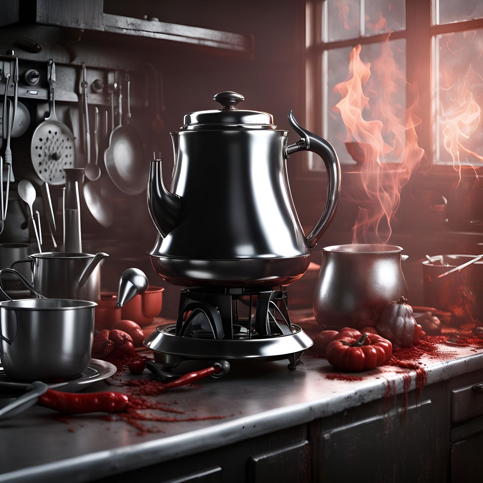 This is why I am afraid of cooking AI Generated Artwork NightCafe