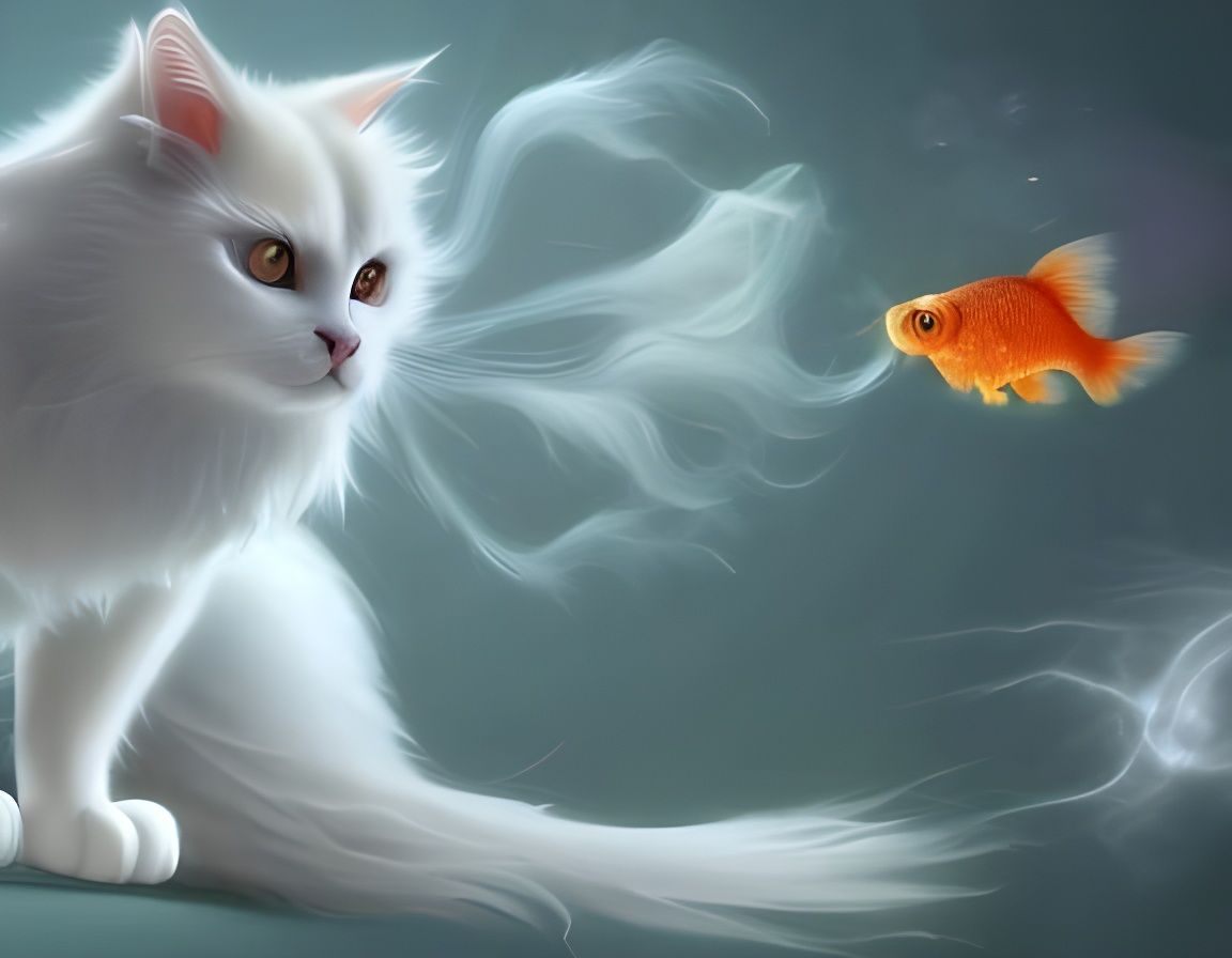 Feline Fantasy  by @Lucy