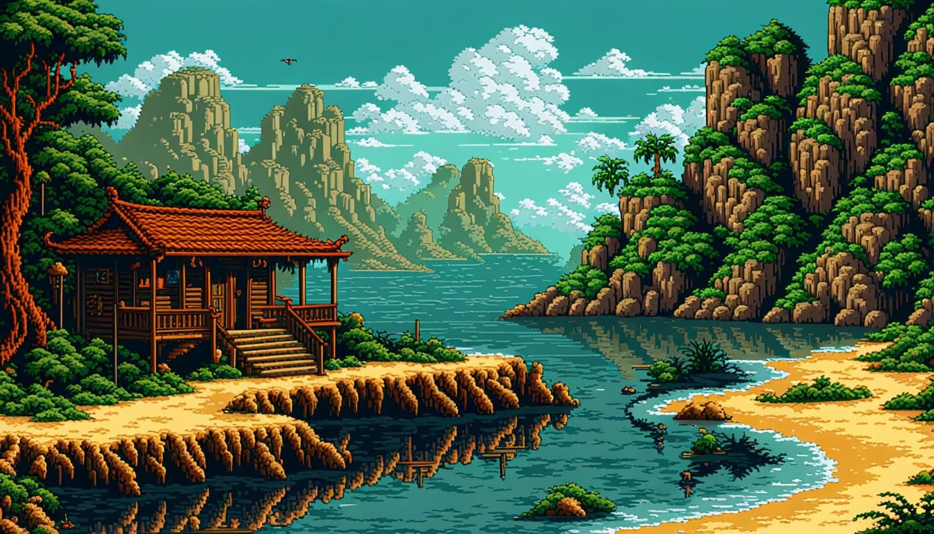 A Desolate Paradise  by @Jack-Mike