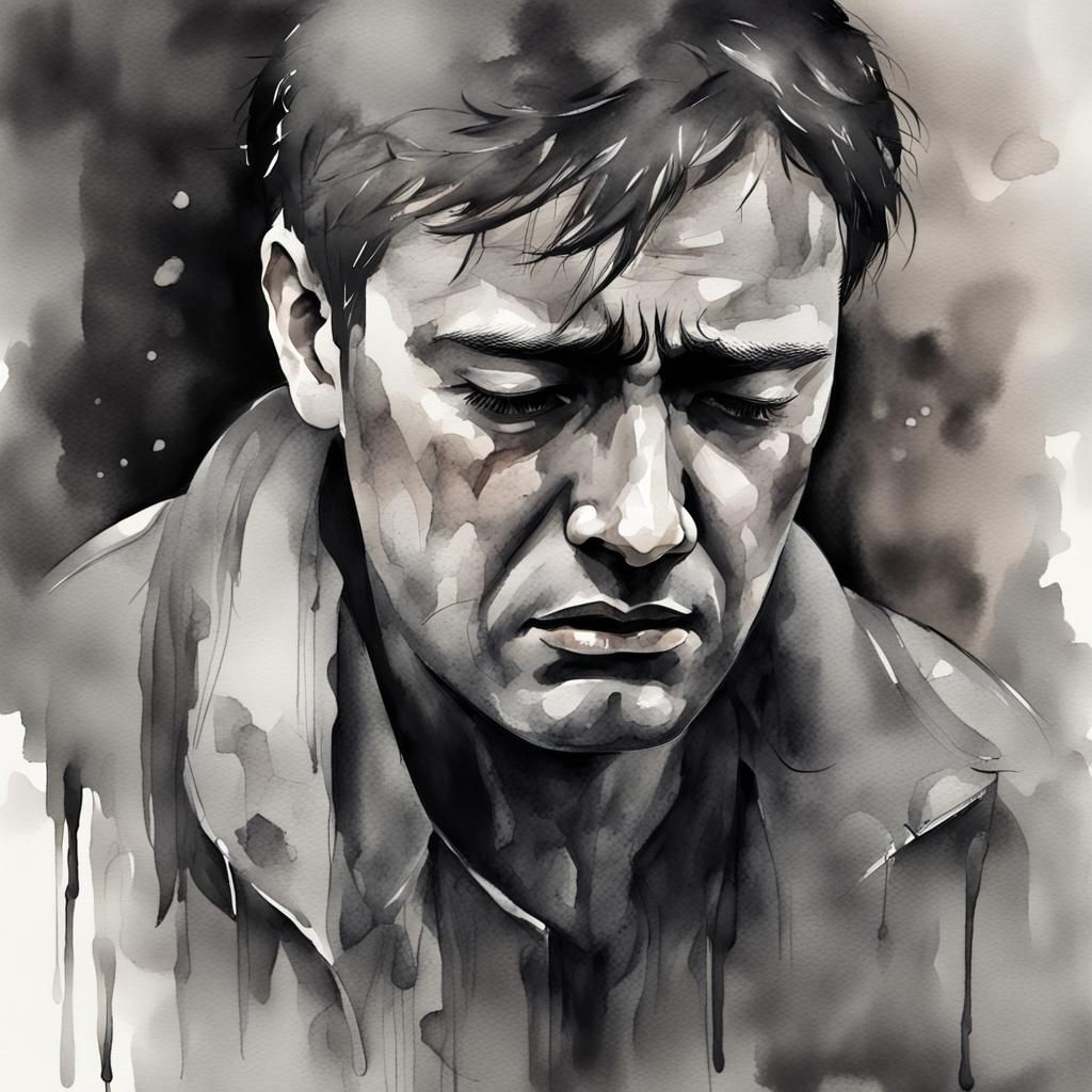 Hurting  by @Artificial Incompetence