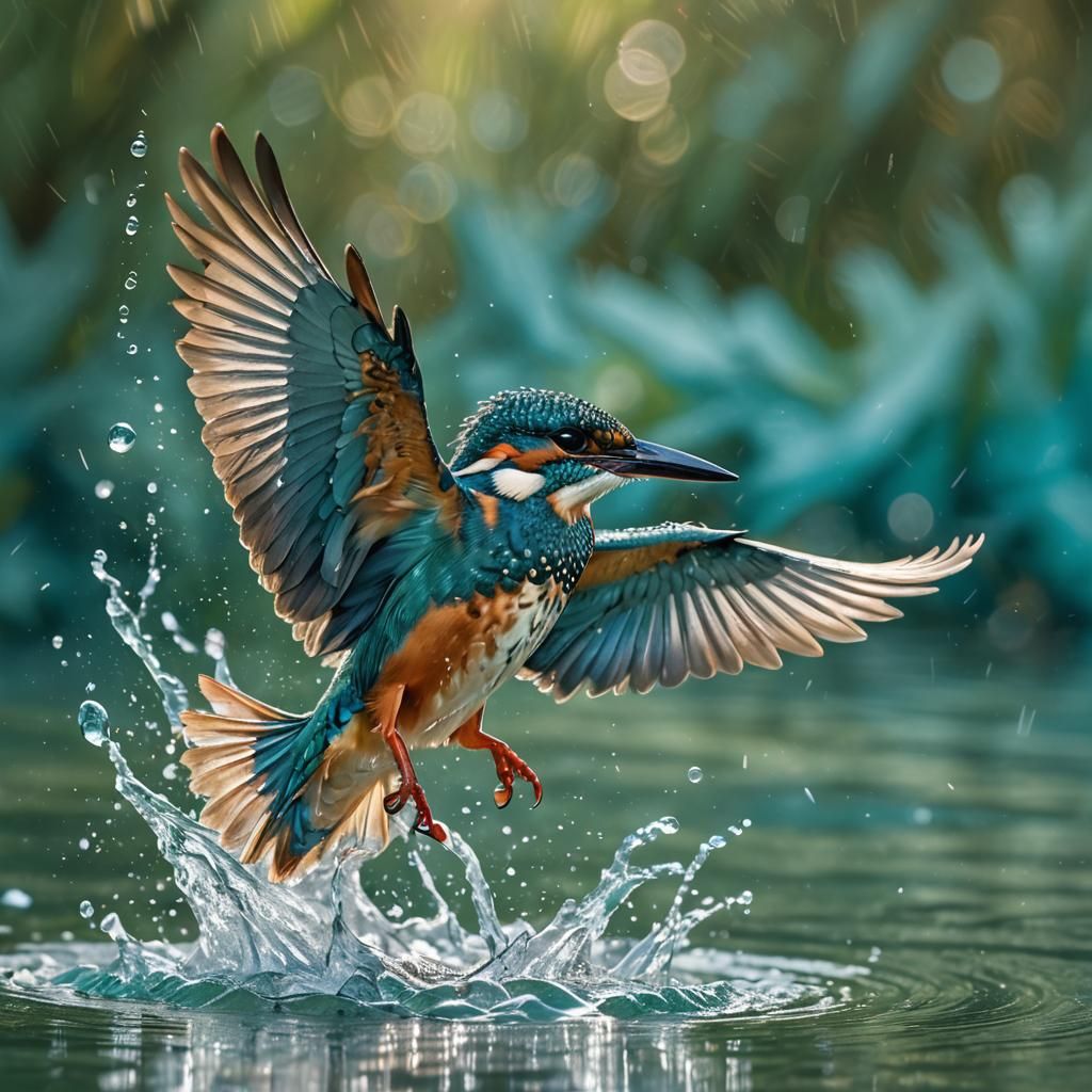Kingfisher  by @Justin