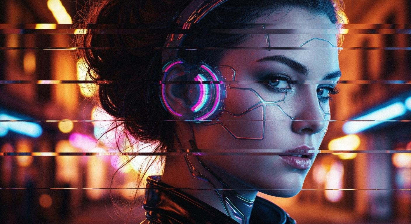 Glitch in the matrix.  by @Real Courte