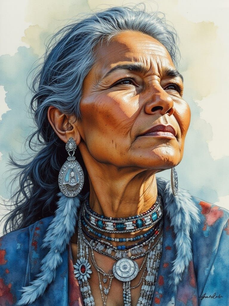 <lora:Navitas:0.65> <lora:Native Woman:0.5> and that's when Spider Woman knew