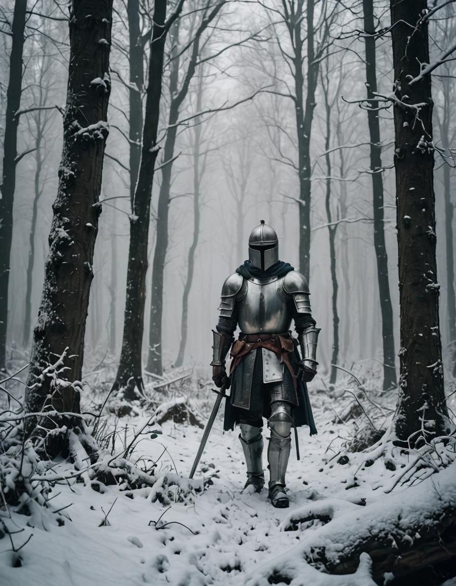 Your Knight in Shining Armour AI Generated Artwork NightCafe Creator
