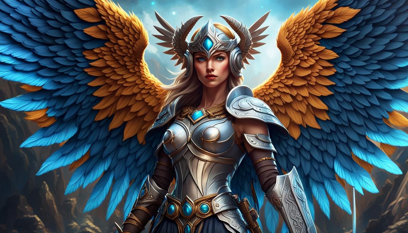 Valkyrie - AI Generated Artwork - NightCafe Creator