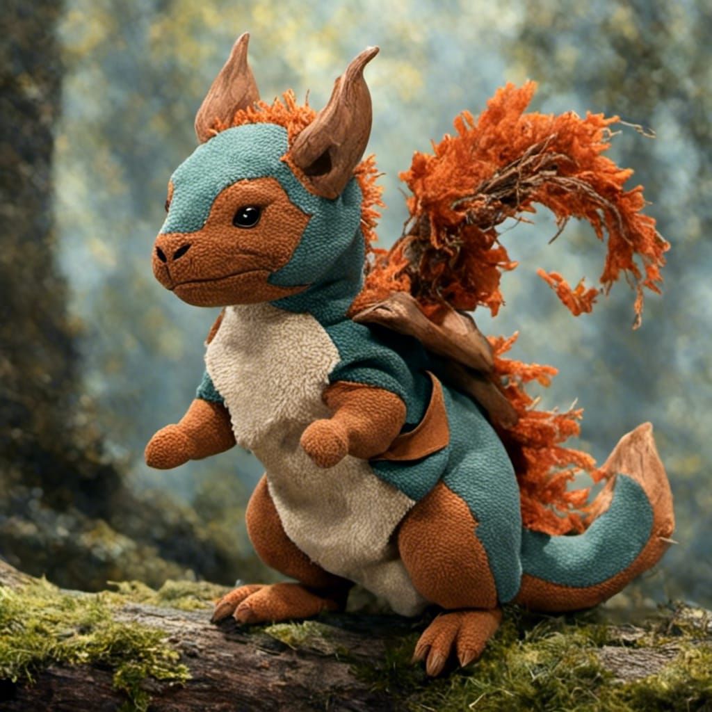 Dragon Squirrel - AI Generated Artwork - NightCafe Creator