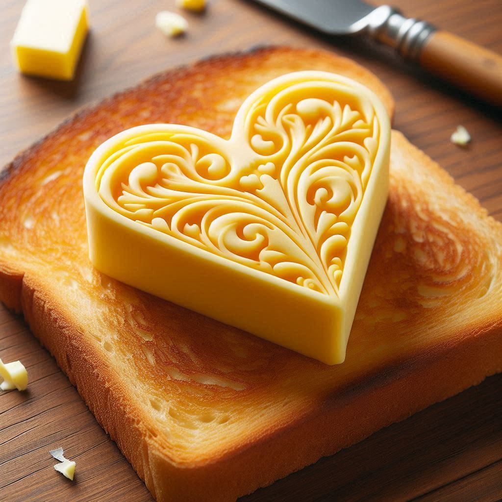 Buttery Masterpiece Love Spreadin' .. on Toast 💛🍞