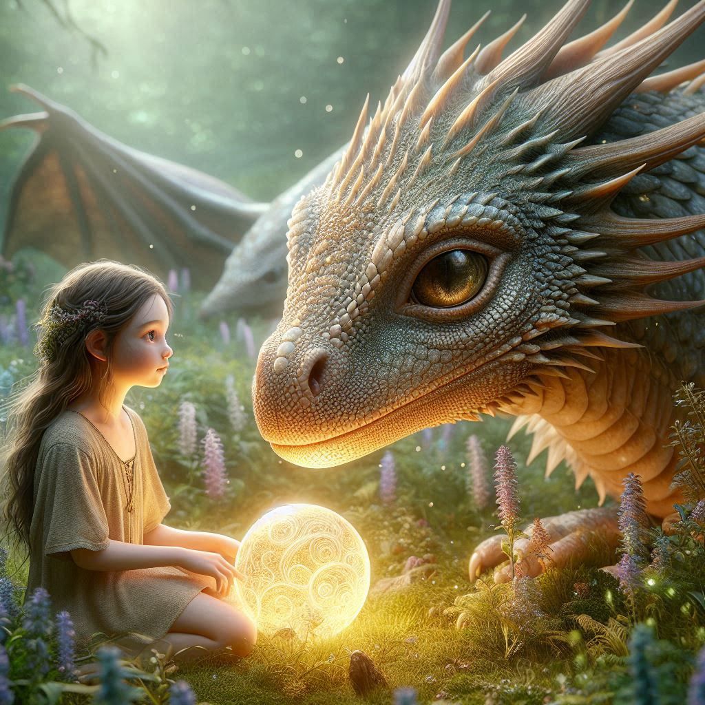 Dragon and it's master