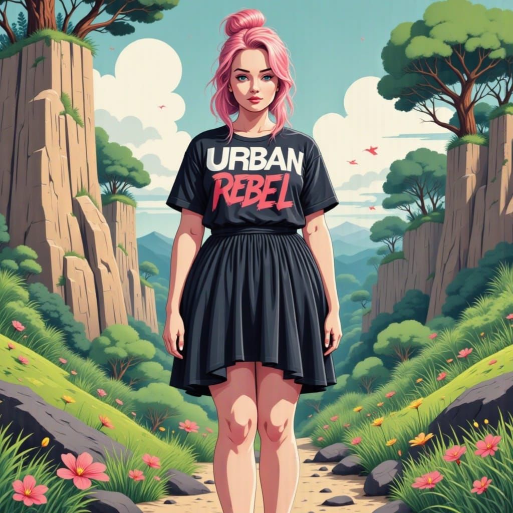 The URBAN REBEL Cosmic Clear Pop 3