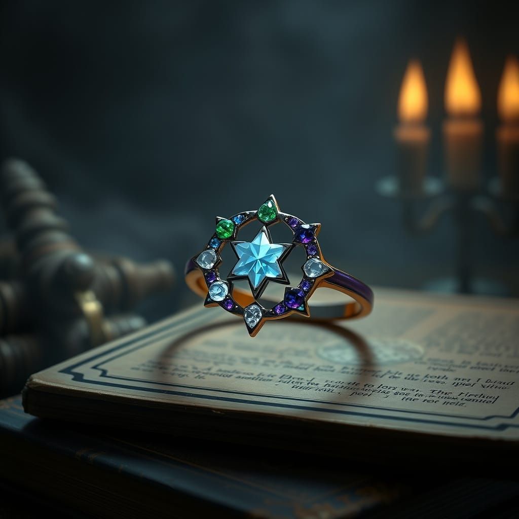 A non bulky ring with a band from amethyst...  by @CloudStarr