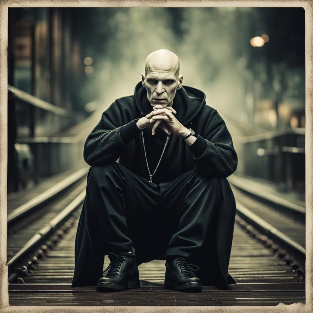 Voldemort as  a rapper