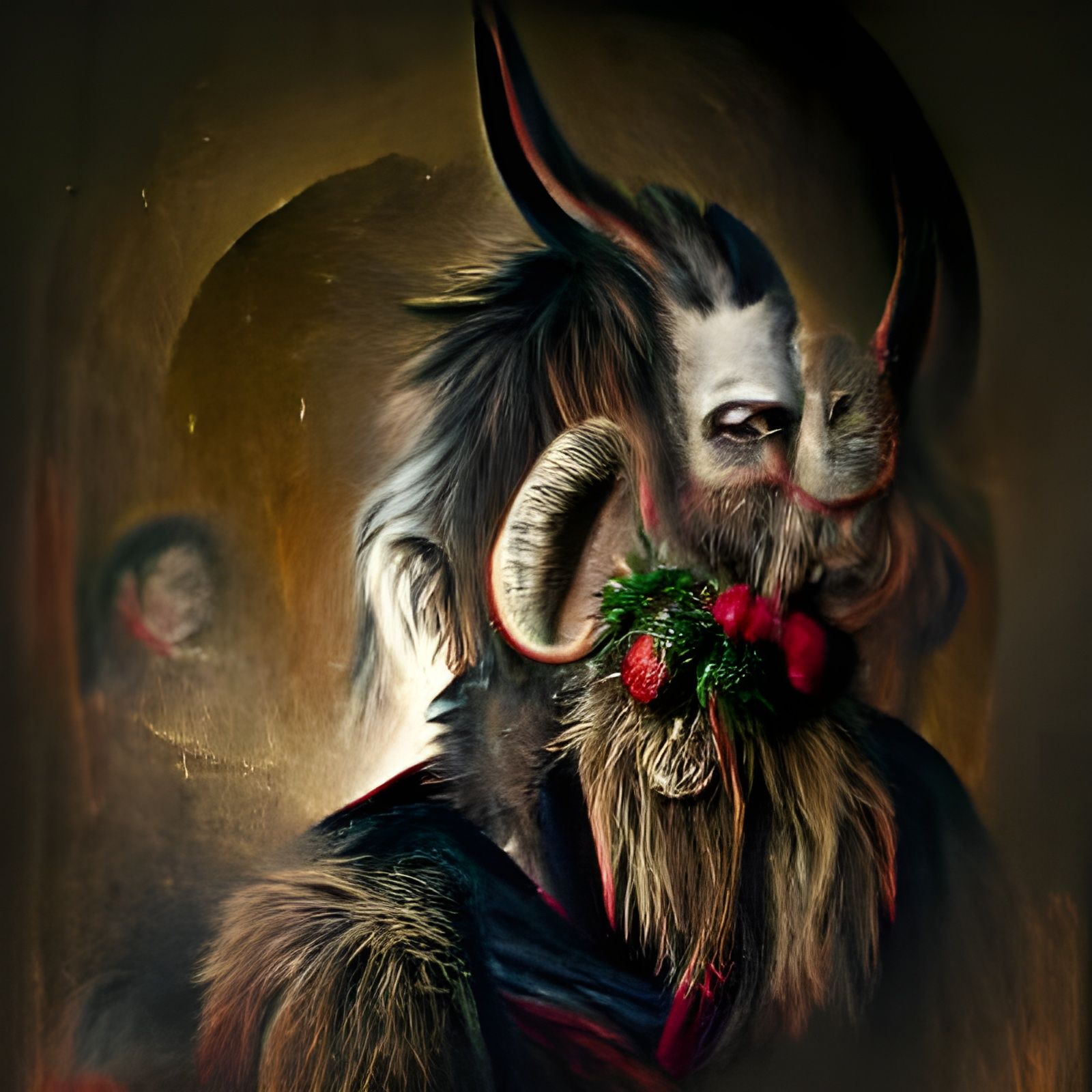 Portrait of krampus