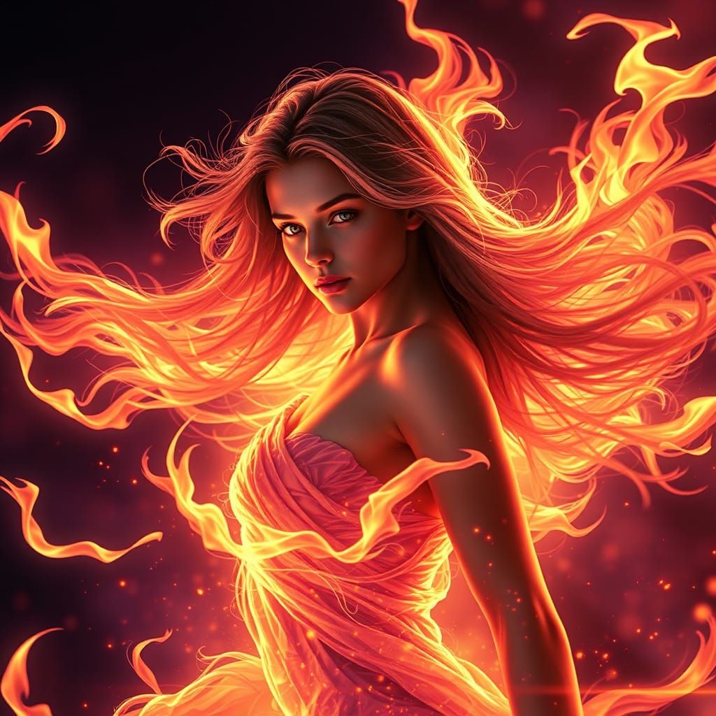 Fiery Fashion  by @Dr Lizard