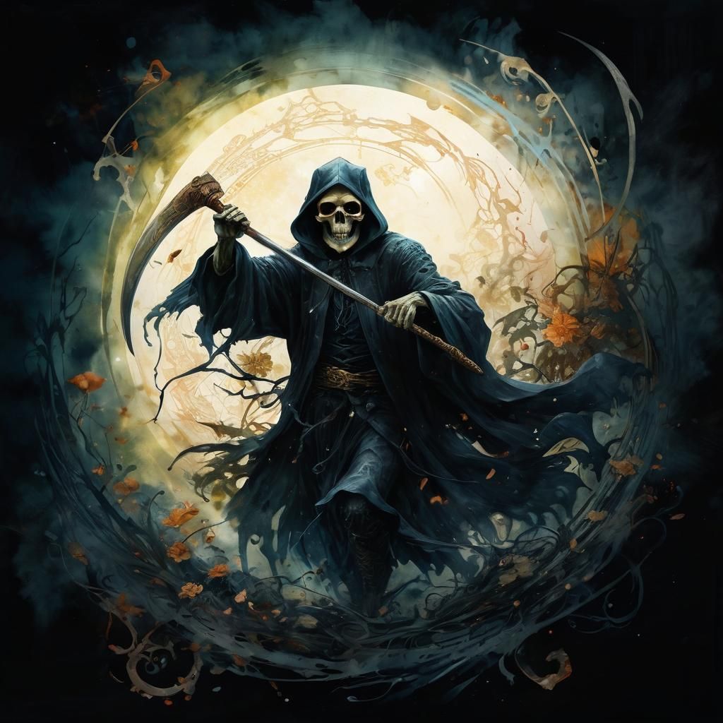 Come Sweet Death, one last caress  by @undefined