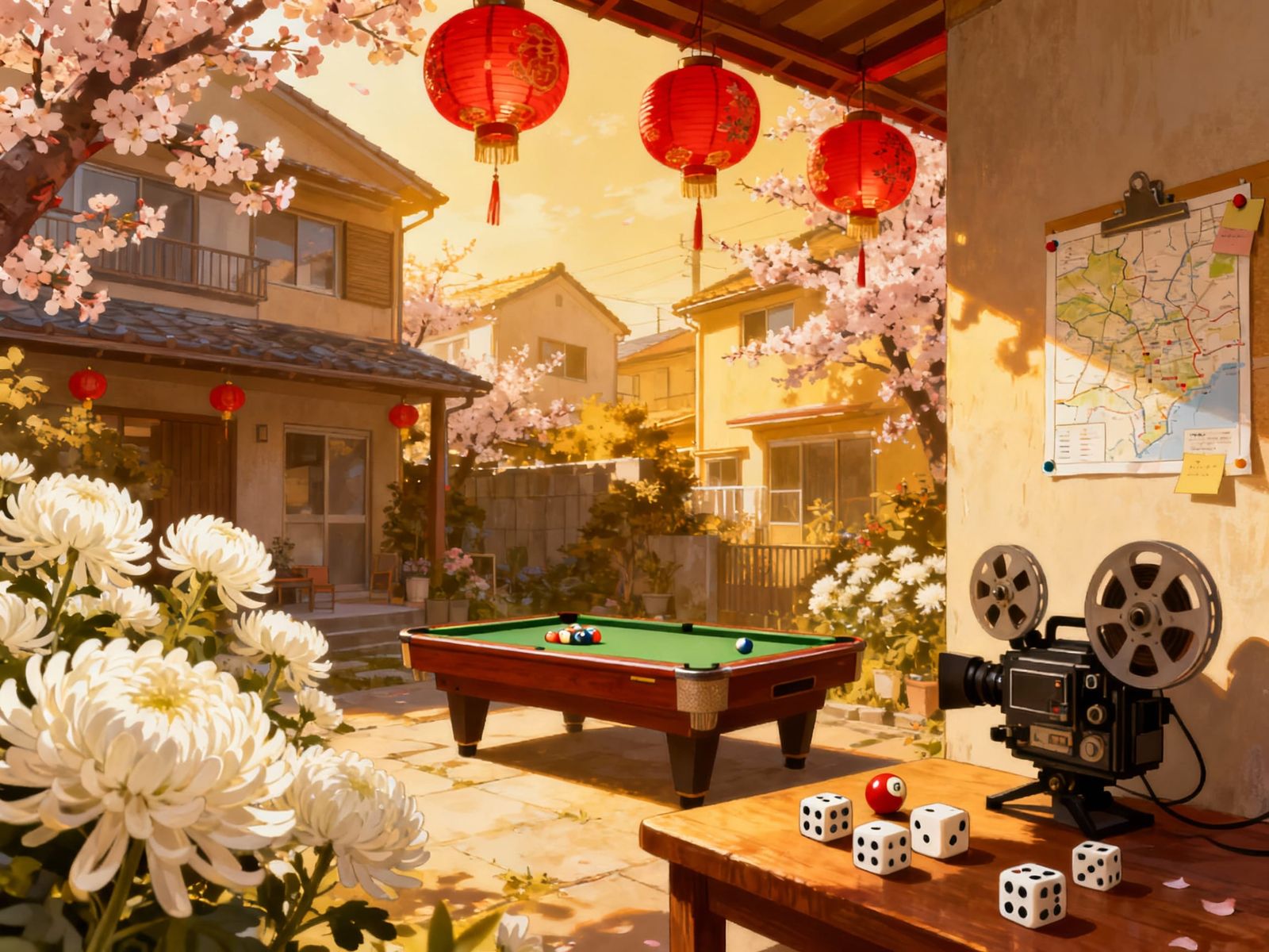 Alien Rave with Disco Dancers and Cosmic Elements