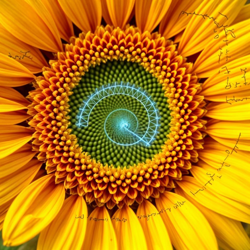 Fibonacci  by @StriderAiArt