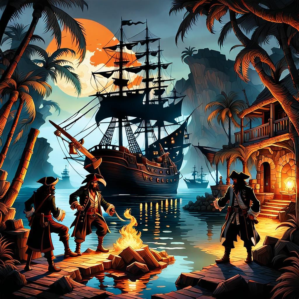  Pirate Cove .  by @Csf