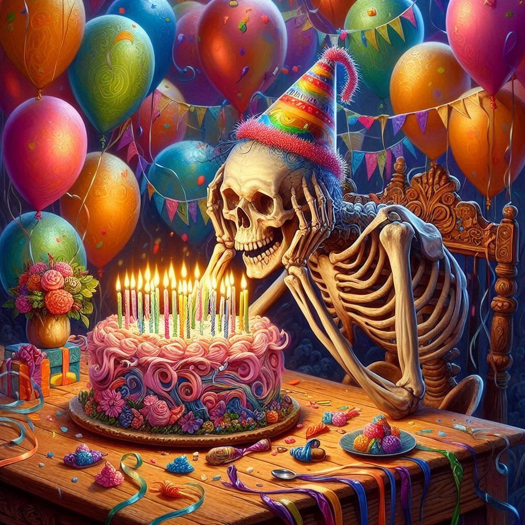 No Matter How Hard He Tries, He Cannot Manage a Huff or Puff...