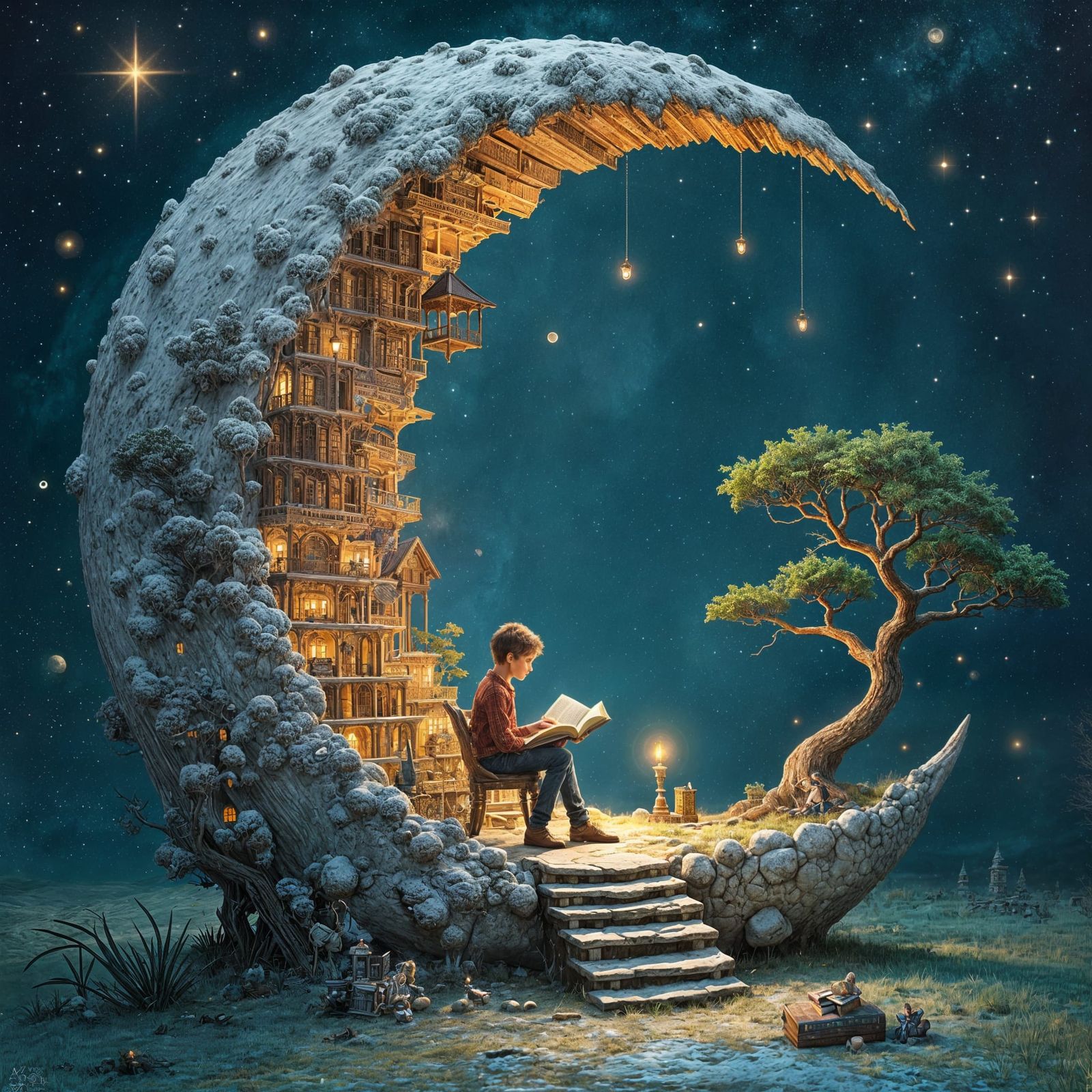 Moon reader  by @Mindful THE KB