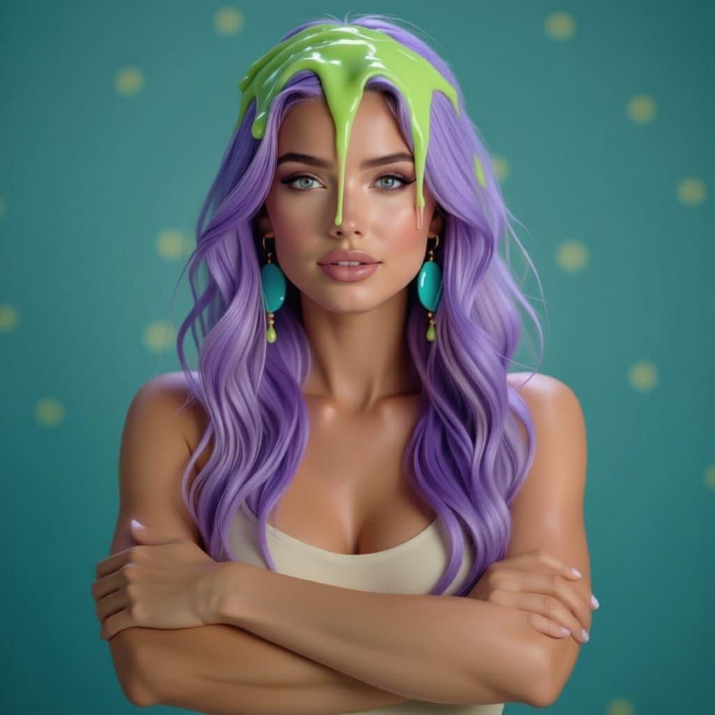 Slime is the new look