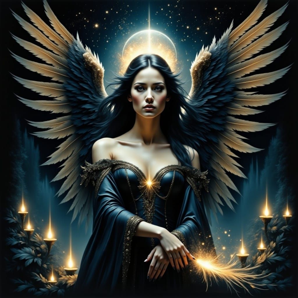 <lora:Dark Light AngelsFx:1.0>  