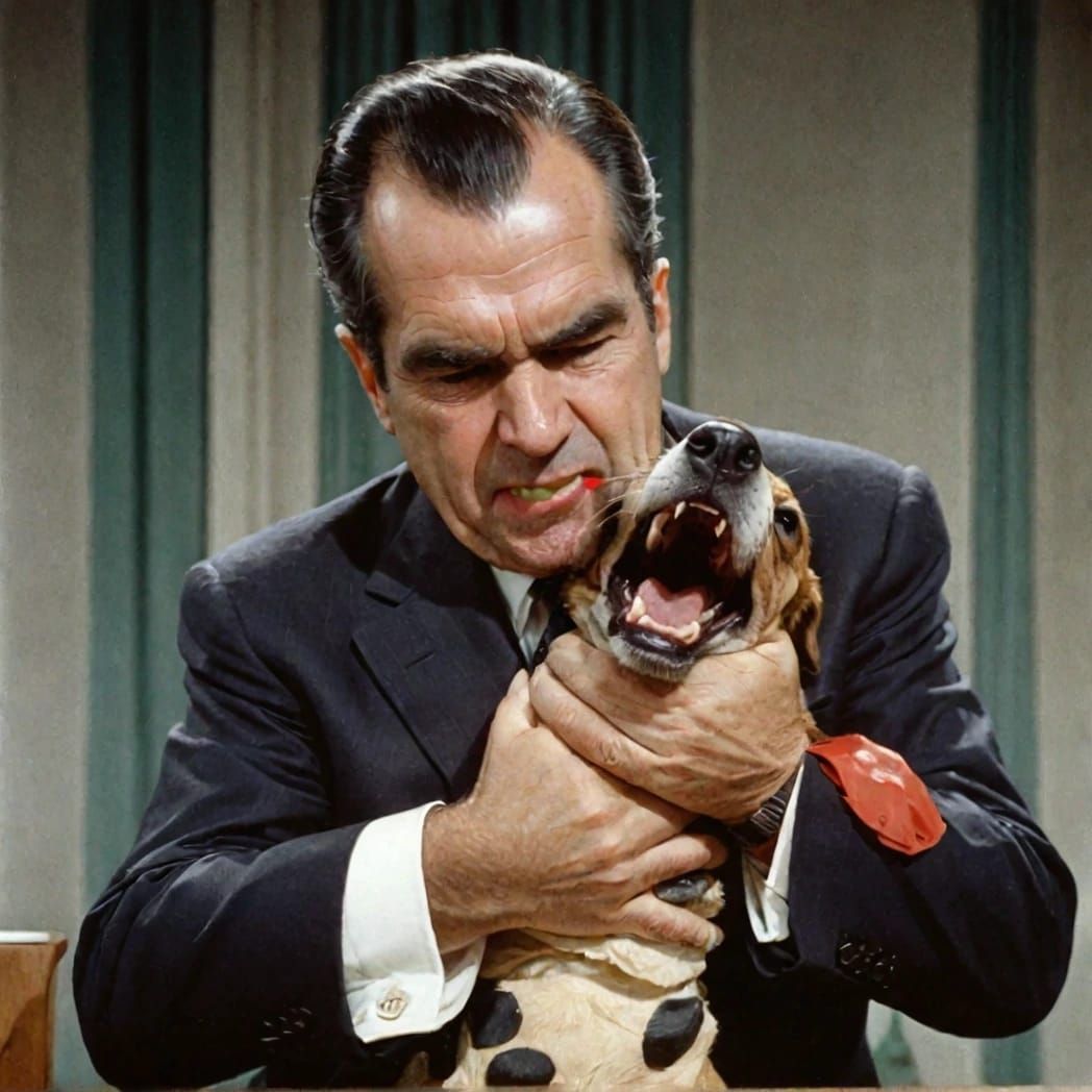 Two minutes after the "Checkers" speech.