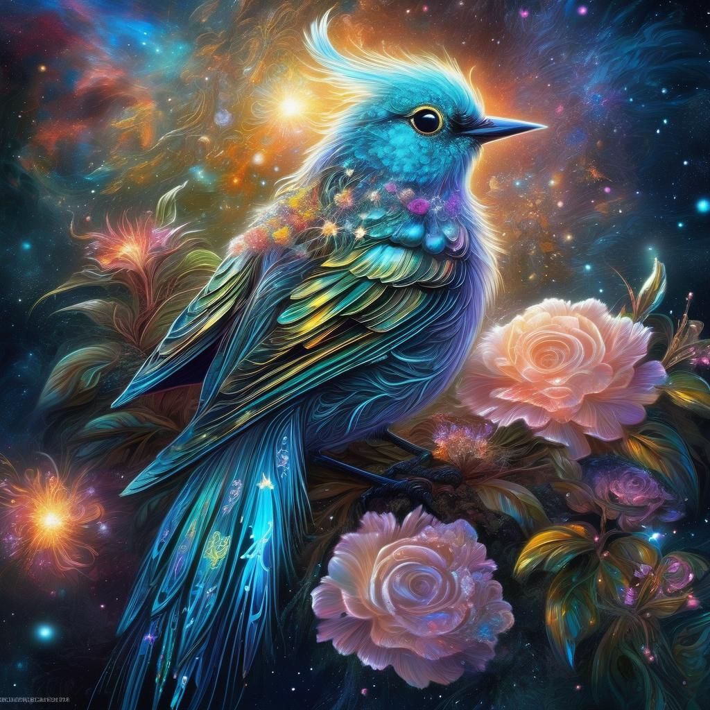 The magic bird  by @Elena